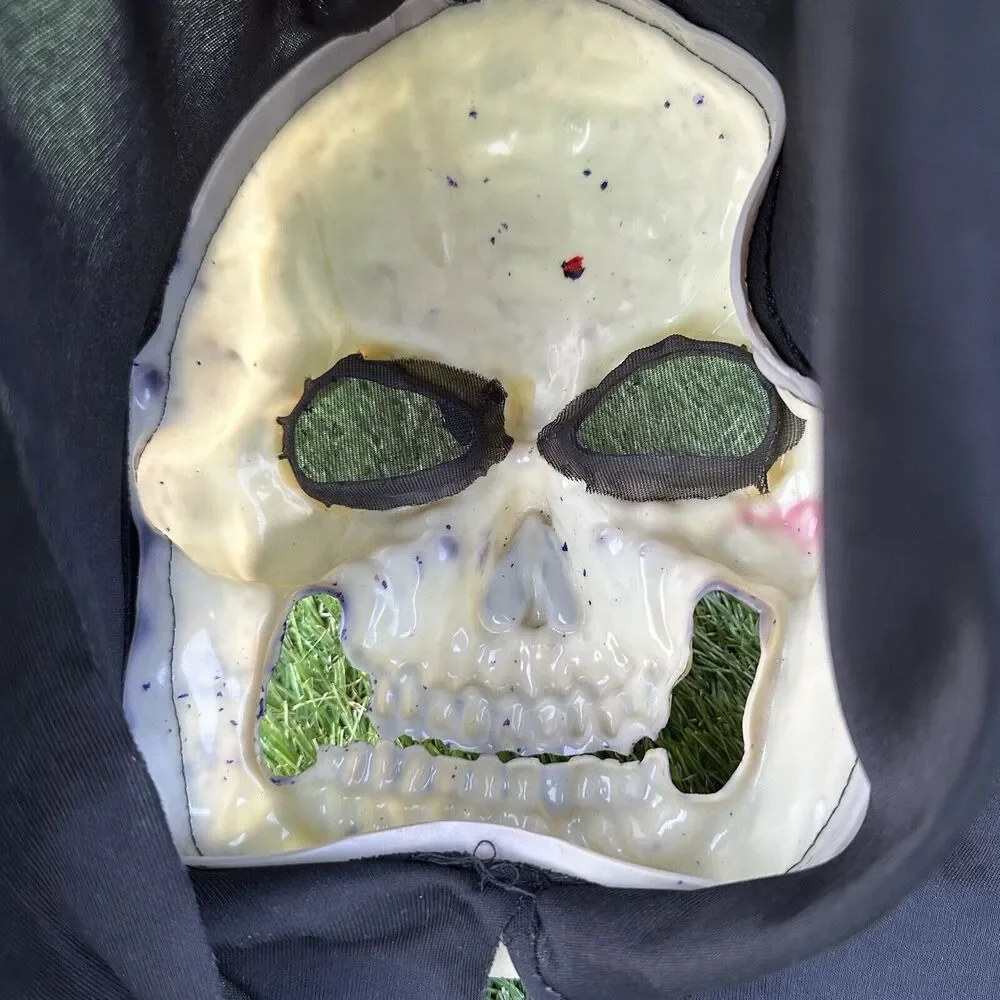 Vintage‎ Easter Unlimited Skull Mask Grim Reaper Halloween